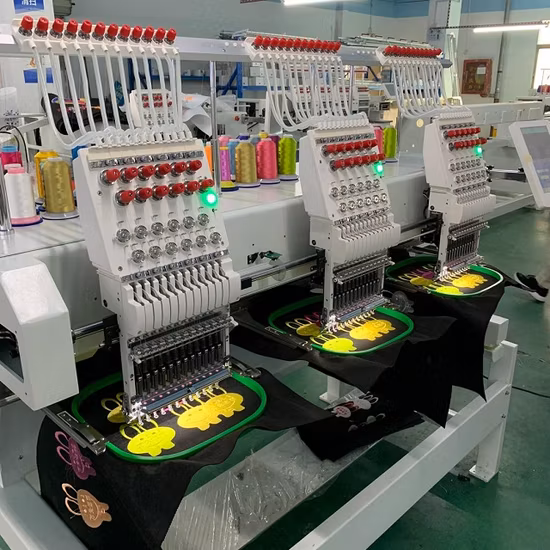 3 ヘッド 15 針 2021 新しいコンピュータ刺繍機 VAE SWF タジマコンピュータ平面刺繍機韓国日本で使用